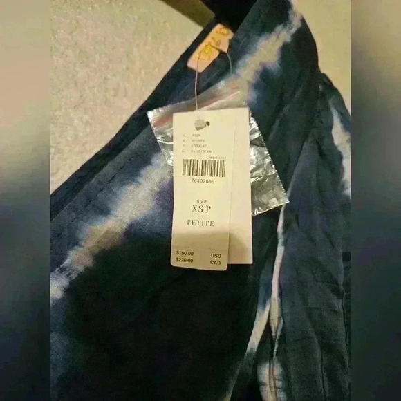 New Verb by Pallavi Singhee Beaded Tie-Dye Mini Dress - Picture 7 of 7